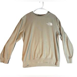 North Face Sweatshirt Tan Mens Size Large